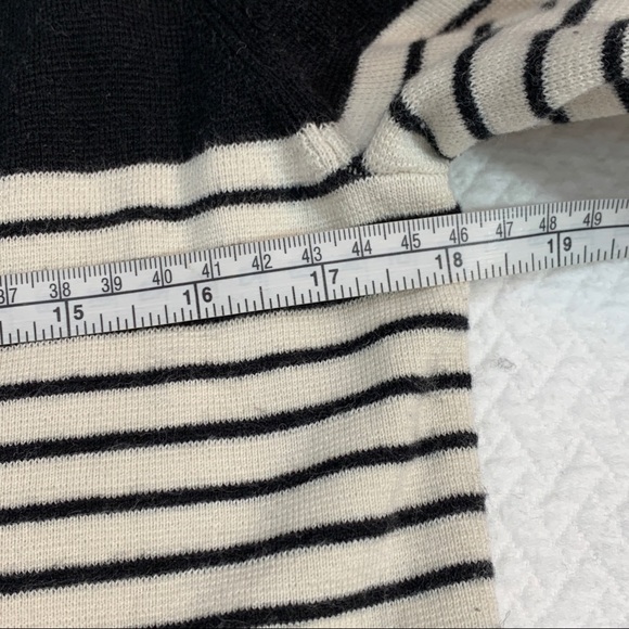 Ann Taylor LOFT Cotton/Silk Blend Striped🌸Sweater - Picture 7 of 9